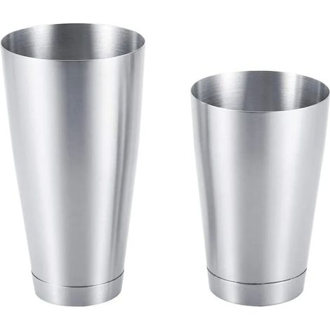 Kit de coctelera de cóctel, juego de coctelera de Boston con caja de regalo, accesorios de bar de acero inoxidable para mezclar cócteles (1/5)