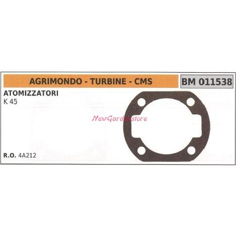 Guarnizione cilindro AGRIMONDO atomizzatore K 45 011538