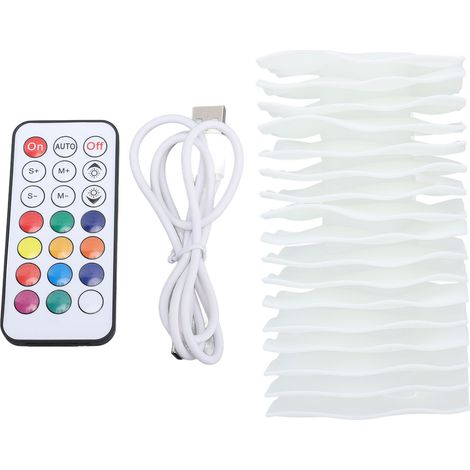 Ortviai Veilleuse RGB 3 W avec Télécommande et Commande Tactile – Lampe de Chevet Ambiante pour Chambre, Salon ou Bureau (1/5)
