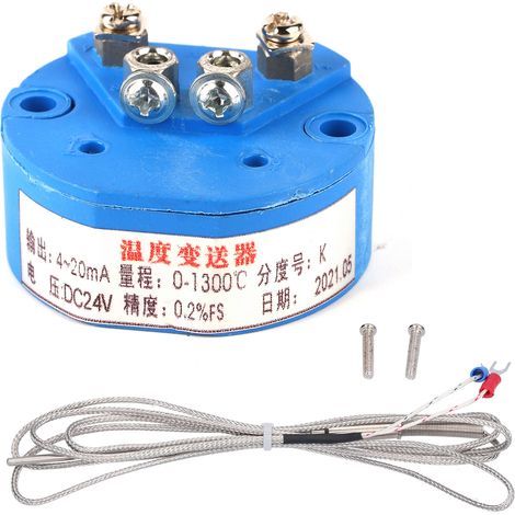 Trasmettitore sensore di temperatura – termocoppia tipo K – componenti elettronici – SBWR – DC 24V