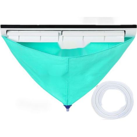 Kit de nettoyage pour climatiseur avec housse anti poussiere sac a eau et outils de nettoyage universels pour entretien efficace (1/5)