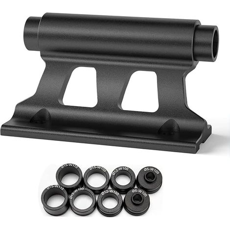 Support Fourche Vélo Axe Traversant, Dégagement Rapide, Bloc Polyvalent, Fourche Avant, Voiture, pour Maison et Jardin (1/5)