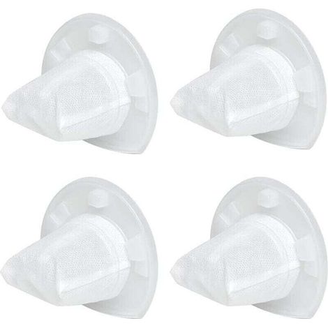 Pack of 4 replacement filters for Black & Decker Power Tools VF110 Dustbuster cordless vacuum cleaner, compatible with models CHV1410L, CHV9610, CHV1210, CHV1410, CHV1410B, CHV1510 and BDH2000L (1/4)