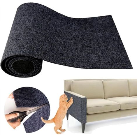 DIY anti-scratch cat sofa protector, for climbing cats, Dark Grey, 40x200cm (1/5)