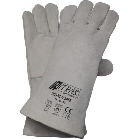 Guantes soldadura VS53 Narbenleder 35cm Talla 10