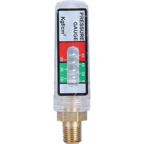 G1/2 Décompression automatique Pompe agricole Pulvérisateur Manomètre adapté pour pompe 22-26 (1/5)