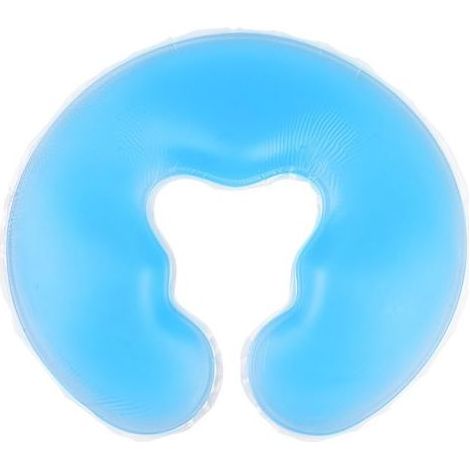 1 coussin de gel en silicone, ergonomique pour visage et tête, imperméable, hypoallergénique, adapté aux tables de massage et spa (1/5)