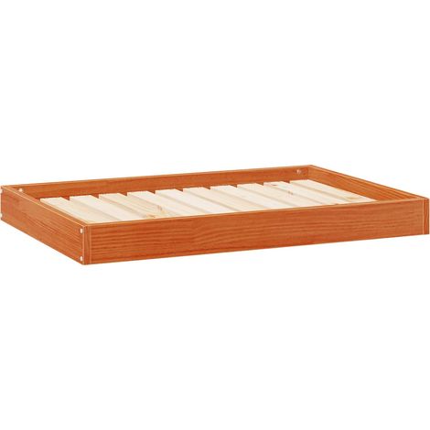 Letto per Cani Marrone cerato 92 x 64 x 9 cm vidaXL