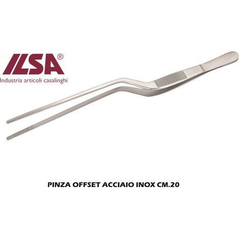 Pinza da Cucina in Acciaio Inox Tutti per Uno Offset 20 cm Ilsa