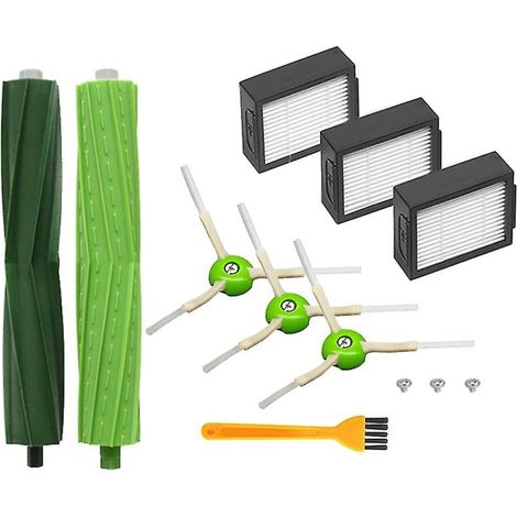 Filtre Hepa pour brosse latérale pour Irobot Roomba I7 I7 I6 I8 E5 E7 Brosse principale (1/2)