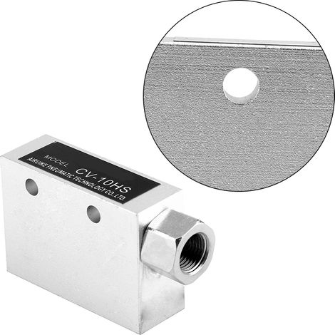 Générateur d'éjecteur à vide CV-10HS, raccord fileté femelle 1/8" PT pour air comprimé (1/5)