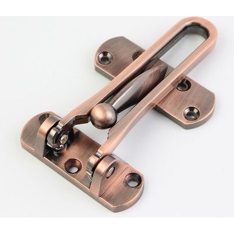 Entrebâilleur de porte à recouvrement Nickel (1/3)