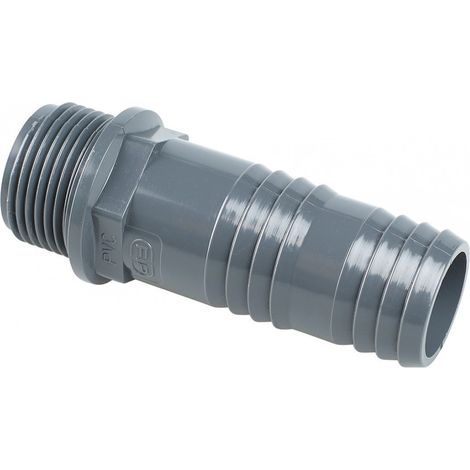 Gewindespitze gerippt männlich 15x21 605pvc