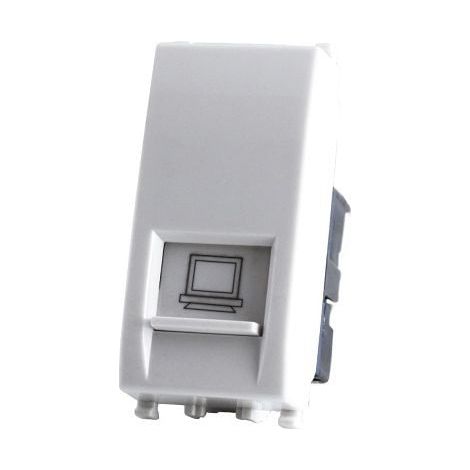 SERIE VIMAR PLANA COMPATIBILE Interruttore Deviatore Presa Schuko USB Dimmer T2 PRESA INTERNET TOT627B T2