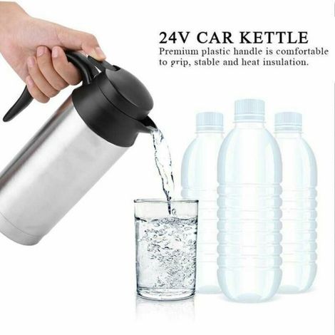 Bouilloire Électrique - 24 V - 750 ml - Pour Voiture Camion - Avec Prise Allume-Cigare (1/5)