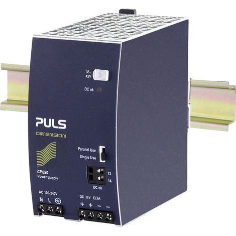 PULS CPS20.361 Hutschienen-Netzteil (DIN-Rail)  36 V/DC 13.3 A 480 W Anzahl Ausgänge:1 x  Inhalt 1 S
