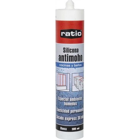 SILICONA COCINAS BAÃ‘OS RATIO BL. 300 ML - EHLIS