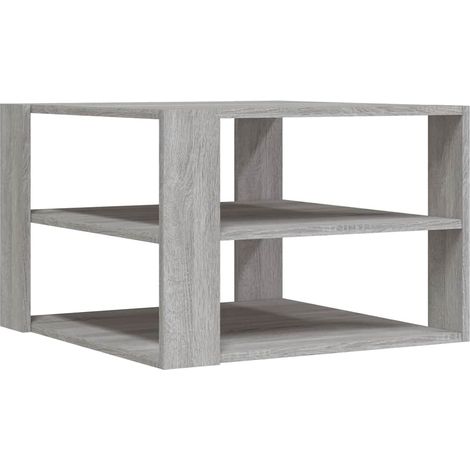 Maison Exclusive - Couchtisch Grau Sonoma 58x58x40 cm Holzwerksto