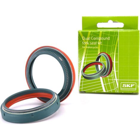 Kit de joints de fourche avant SKF (1 tube) (huile et poussière) bi-composant WP 48 mm pour KTM, Husqvarna, Husaberg