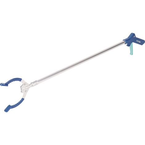 Pince de préhension des déchets 920mm aluminium avec revêtement plastique 0,25kg 65mm TECWERK (1/4)
