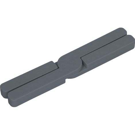 Support de plat en silicone épais pliable résistant à la chaleur antidérapant gain de place pliable pour cuisine domestique gris foncé (1/5)