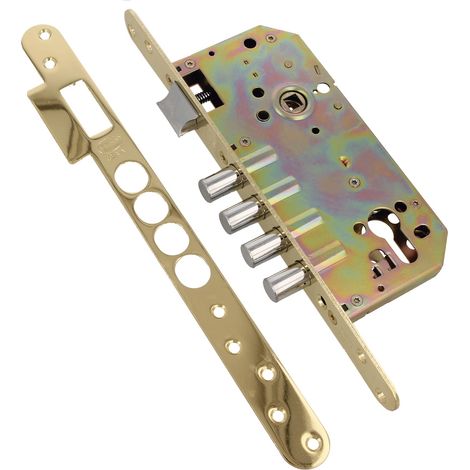 AMIG  Serrure encastrée  101  50/85  Acier  Laitonné verni (1/5)
