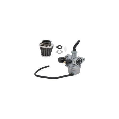 Carburateur PZ19 avec filtre à air de 1,4 pouce pour quads 50cc, 70cc, 90cc, 110cc et 125cc