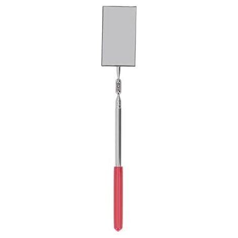 Outil de miroir d'inspection rectangulaire télescopique réglable pour les tests machine dans zones difficiles d'accès -