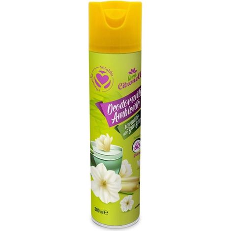 TrAdE Shop Traesio - Set 24pz Deodorante Per Ambiente Citronella Spray Da 300ml Sgradito Alle Zanzare 023335 -
