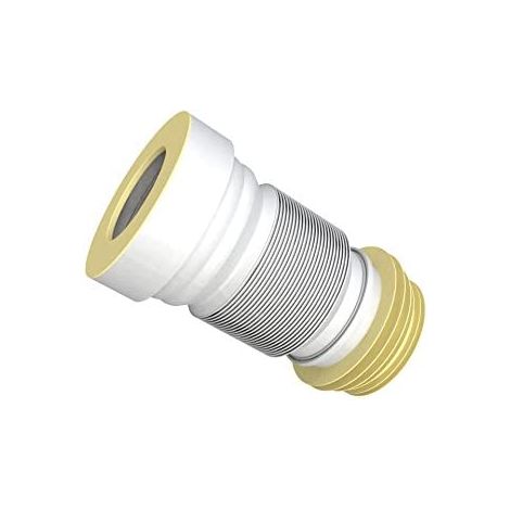Piece de raccordement WC universelle DN90/110mm flexible longueur min. 220mm max. 570mm