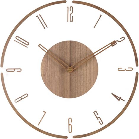 Horloge Murale Design "Tasse de Café" - Grande Taille pour Décoration de Maison, Bureau, Cuisine, Salle de Classe - Mouvement Classique