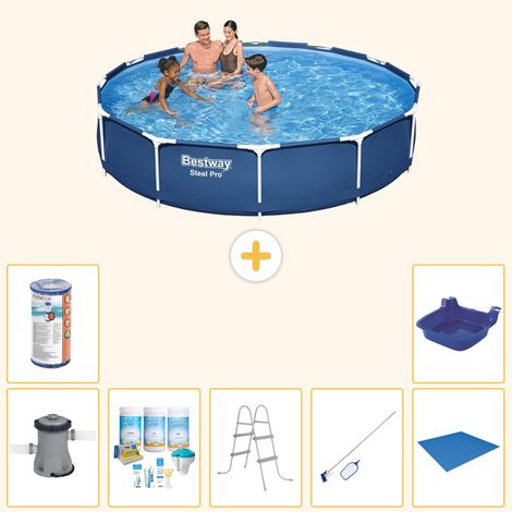 Bestway Bestway Steel Pro Ronde - 366x76 cm - 8-pièces  S22108 (1/4)