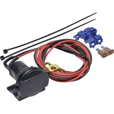 BAAS Zigarettenanzünderdose mit Rohrhalter ZA01 Belastbarkeit Strom max.=5 A Passend für (Details) Z
