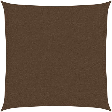Maison Exclusive - Sonnensegel 160 g/m² Braun 3,6x3,6 m HDPE