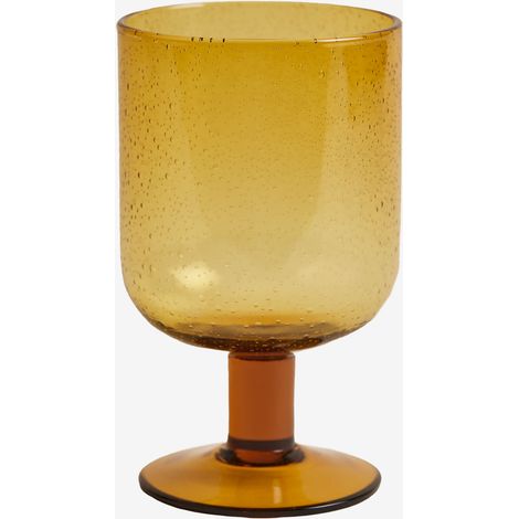 SKLUM Packung mit 4 Gulix-Glasbechern à 37 cl Ockergelb (1/5)