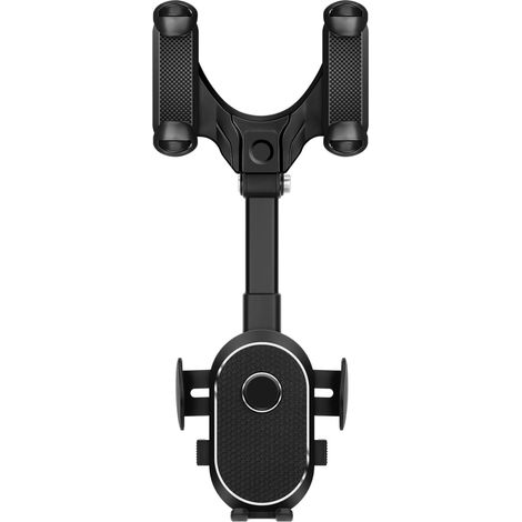 1 Support téléphone, rotation 360°, rétractable, ABS, pour rétroviseur, voiture (1/5)