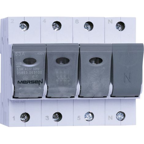 Mersen D02LASTTRENNS. 63A 3+N.LINOCUR (05863.063100 O.SI)