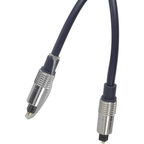 Digital Audio Cavo Kash Toslink [1x Spina Toslink (ODT) - 1x Spina Toslink (ODT)] 2.00 m Nero