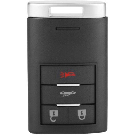 C6 Corvette-Schlüsseletui, Corvette C6, langlebige, strukturierte 4-Tasten-Autofernbedienung, Smart-Schlüsselanhänger-Gehäuse, passend für Chevrolet Corvette, Corvette C6-Schlüsselhalter
