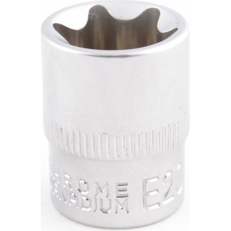 Douille torx E20 3/8" CrV - OS 0029 - CLAS Equipements (1/2)