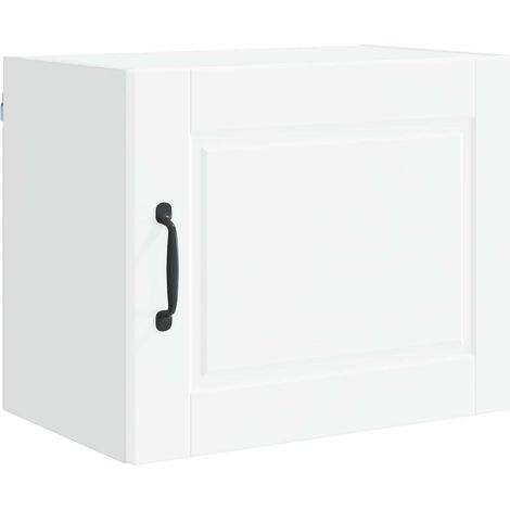 Maison Exclusive - Armadietto a muro PORTO Bianco 50 x 31 x 40 cm (1/5)