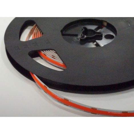 Ruban LED COB480 9W/m rouge 12V IP20 5m EcoLight dimm. (1/4)