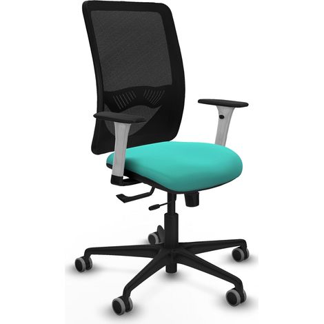 Chaise de bureau piqueras y crespo Zulema blanc support lombaire (1/2)