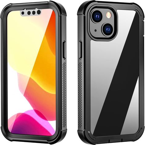 Compatible with iPhone 13 Series. Transparent case [will not yellow]. Slim, non-slip protection designed for iPhone 13 5.4"/6.1"/6.7" (iPhone 13 mini). (1/5)