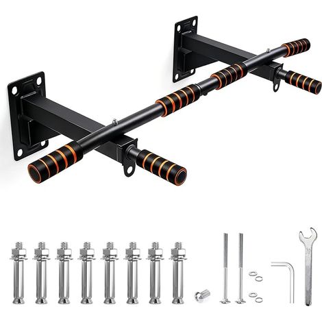 Barre de traction murale 6 poignées antidérapantes - Appareil de musculation maison salle de sport maison entraînement TRX salle de (1/5)