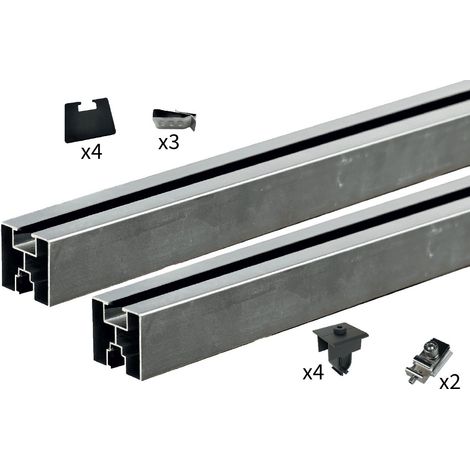 MECAFER Accessoire Solaire 428818 Installation Photovoltaique Autoconsommation Compatible Panneaux Bifaciaux Micro Onduleurs Montage Garantie 2 ans (1/5)