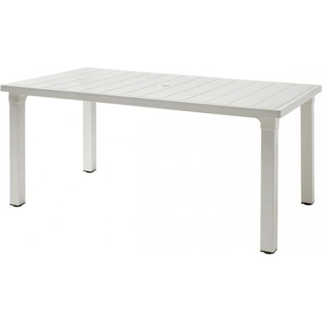 Mesa rectangular ERCOLE 2145 en tecnopolímero 170x100 cms