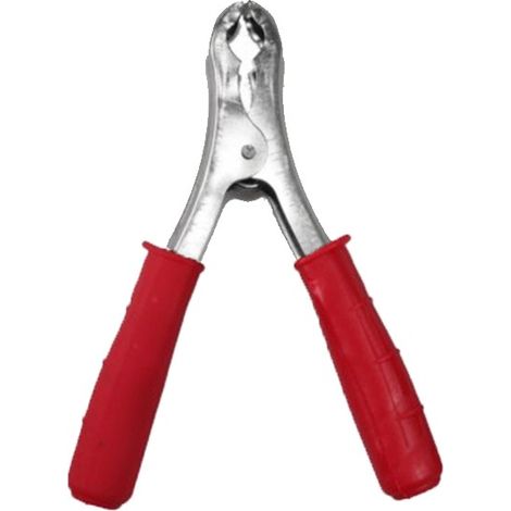 6 Pince Croco/batterie Voiture 120a 14480mm Rouge