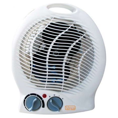 TERMOVENTILATORE RISCALDAMENTO STUFETTA ELETTRICA BAGNO CALDOBAGNO 2000W 35381 (1/10)