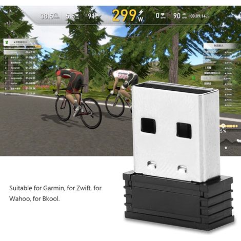 Émetteur-récepteur USB ANT compatible avec les compteurs de vélo Garmin (sans fil) (1/5)